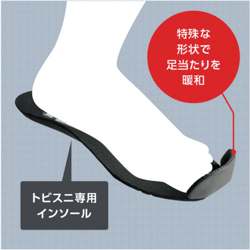 ミドリ安全　屈曲作業向けプロスニーカー　ＴＳ−１１０Ｎ黒／ブルー　２８ｃｍ　TS-110N-BK/BL-28.0　1 足