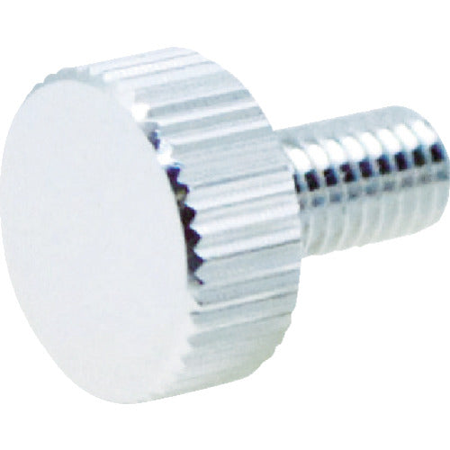 TRUSCCO 장식 평소 나사 세로 눈 널링 M5 Φ16 L10 1개입 DS-AB185 1개