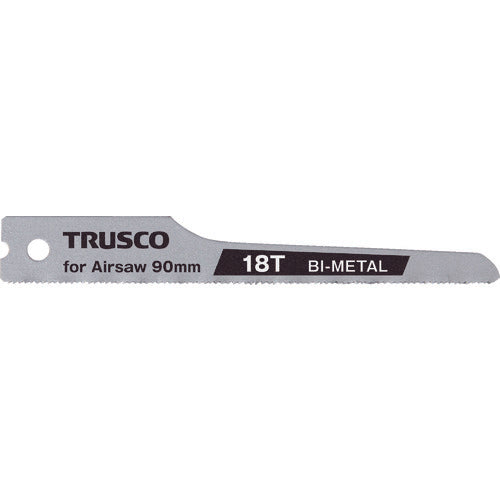 ＴＲＵＳＣＯ　バイメタル製エアソー替刃　９０ｍｍＸ１８山　１０枚入　TAB-18-10P　1 PK