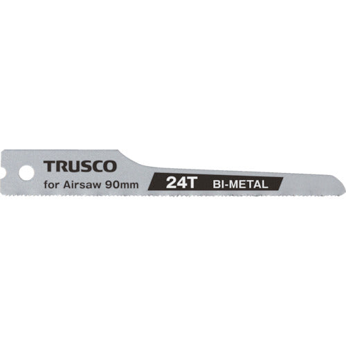 ＴＲＵＳＣＯ　バイメタル製エアソー替刃　９０ｍｍＸ２４山　１０枚入　TAB-24-10P　1 PK