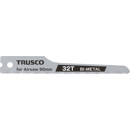 ＴＲＵＳＣＯ　バイメタル製エアソー替刃　９０ｍｍＸ３２山　１０枚入　TAB-32-10P　1 PK