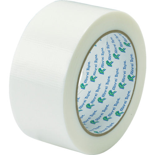 リンレイテープ　包装用ＰＥワリフテープ　ＥＦ６７４　５０×２５　白色　EF674-50X25-WH　1 巻