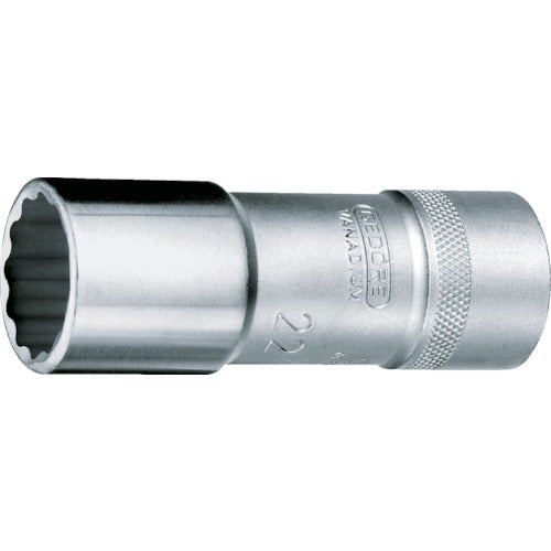 GEDORE [Sold out and discontinued] [Limited stock special price A] Socket long (12-sided) 1/2 21 mm 6140680 1 piece