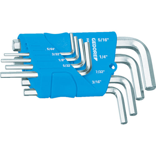 GEDORE 육각봉 렌치 세트 8개 세트(인치 타입) H42-88A 1505424 1 S