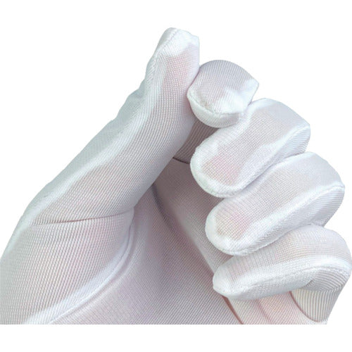 WINCESS Smooth Gloves Nylon Half Gloves with Gusset S (12 pairs) 3600-S 1 bag