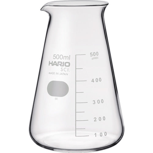 HARIO Conical Beaker with Approximate Graduations 500ml CB-500-SCI 1 pc