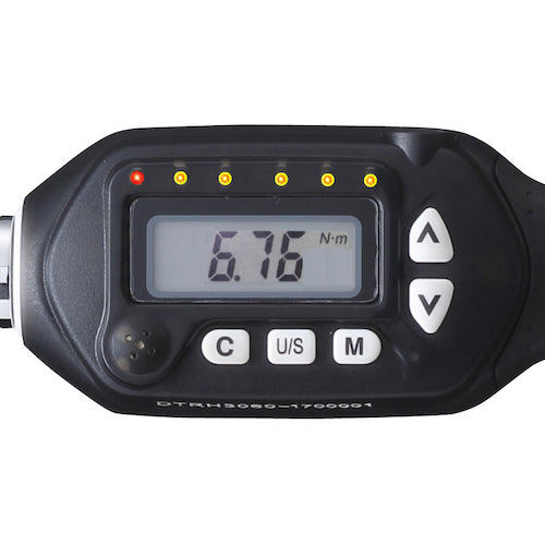 Super Digital Torque Wrench (Cable Type) 9.5mm Socket Torque Measurement Range: 6-30Nm DTRH3030 1 pc
