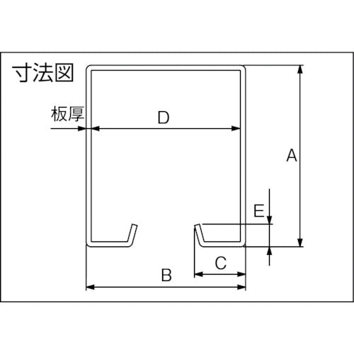 ＤＡＩＫＥＮ　ドアハンガー　ニュートン４０ハンガーレール２０００　N40-HR2000　1 本