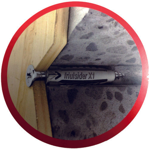 ｆｒｉｕｌｓｉｄｅ　ナイロンプラグ　Ｘ１　６Ｘ３０（３０本入）　X1-6X30-30　1 箱