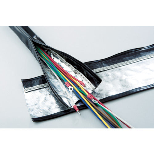 ZTJ [Sold out and discontinued] ZTJ Electromagnetic Shielding Tube, Zipper Type, φ40, SHNF-AR-40, 1 roll