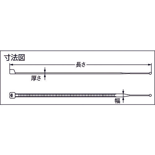 ＳＧ　オープンタイ　（標準タイプ）　乳白色　２．６×１１１ｍｍ　SG-OH100HD　1 袋