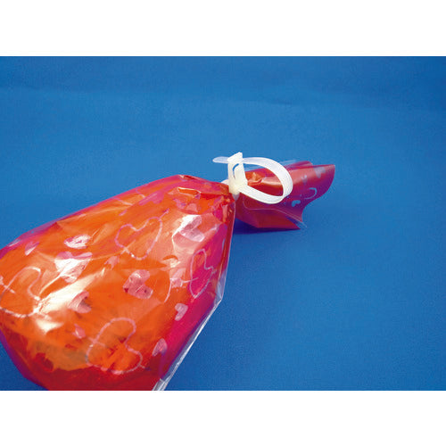 SG Free Tie (Standard Type) Milky White 7.8 x 275 mm SG-FF275 1 bag