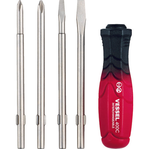 VESSEL Dual Tone Interchangeable Driver (Set of 4) TD-2100 TD-2100 1 S