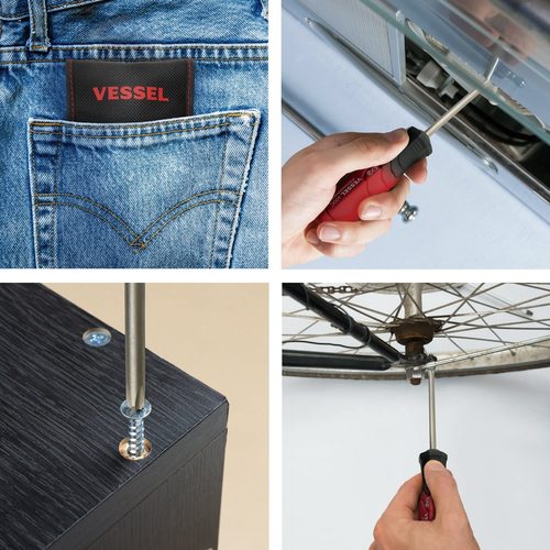 VESSEL Dual Tone Interchangeable Driver (Set of 4) TD-2100 TD-2100 1 S