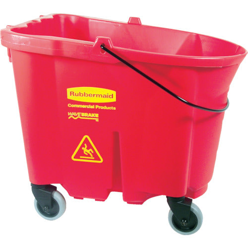 Rubbermaid [Sold out and discontinued] Mop wringer option Wavebreak Mopping System Bucket Red 33.1L capacity RM757088RD 1 piece