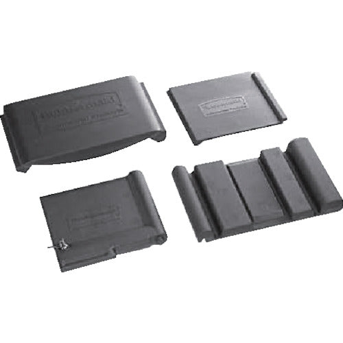 Rubbermaid Janitor Cart Lockable Door Kit Black RM1861443BK 1 Unit