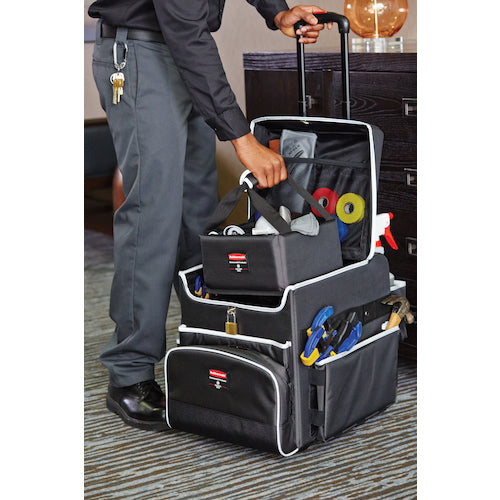 Rubbermaid Quick Cart RM1902465BK 1 unit