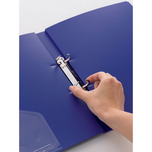 LIHIT A4/S링 파일 흑 수납수 150장 F867U-24 1권