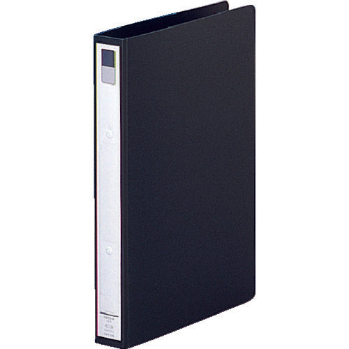 LIHIT A4/S-ring file, black, holds 200 sheets, F877U-24, 1 book