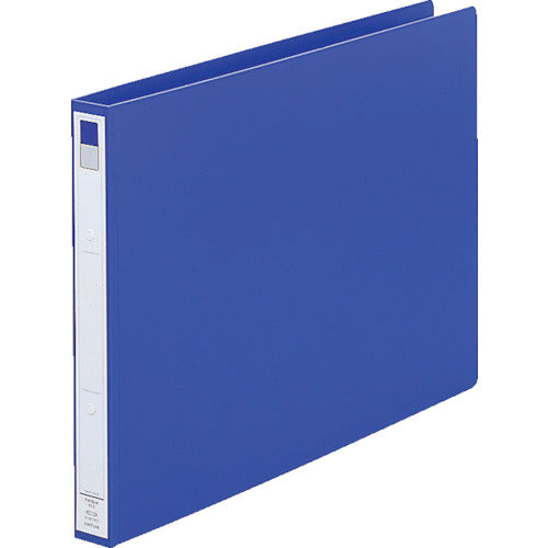 LIHIT Ring File A3 E-Ring File (Horizontal Type) Blue F876U-8 1 pc