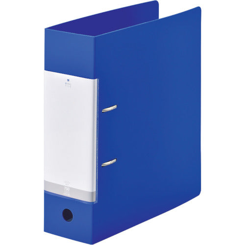 LIHIT A4/S D-ring file (750 sheets) Blue G2290-8 1 book