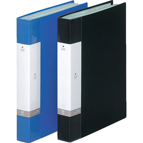 LIHIT A4/S Clear Book (60 sheets) Black G3203-24 1 book