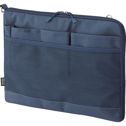LIHIT Inner Bag A4 Bag-in-Bag (Horizontal Type) Navy A7681-11 1 pc