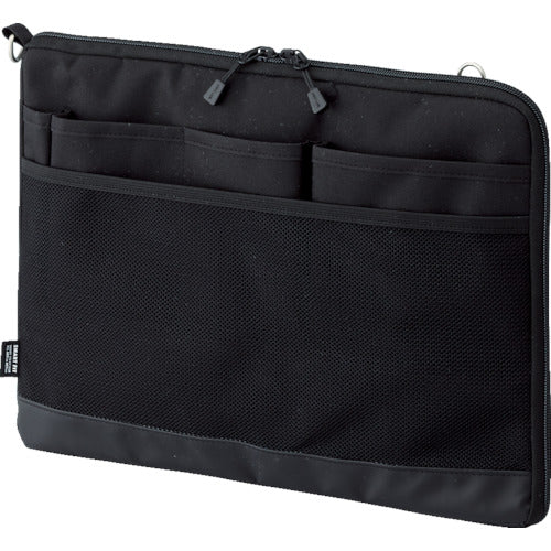 LIHIT Inner Bag A4 Bag-in-Bag (Horizontal Type) Black A7681-24 1 pc