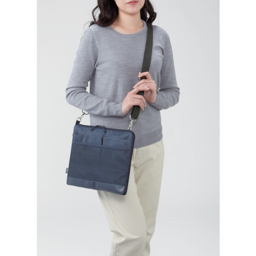 LIHIT 이너 백 A4 백 인백(가로형) 블랙 A7681-24 1개