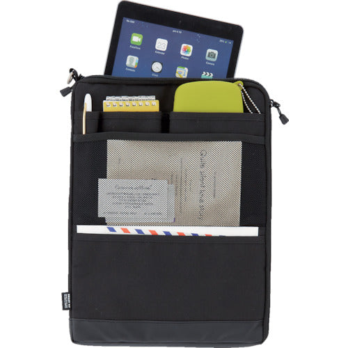 LIHIT Inner Bag A4 Bag-in-Bag (Vertical Type) Black A7683-24 1 pc