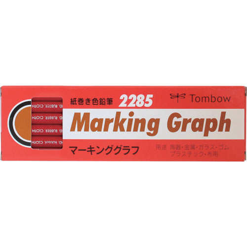 Ｔｏｍｂｏｗ　マ−キンググラフ　赤　2285-25　1 箱