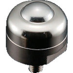 플레인 베어 볼 캐스터 플레인 베어 상하 겸용 볼트 타입 스틸제 PV120B 허용 하중 200kg PV120B 1개