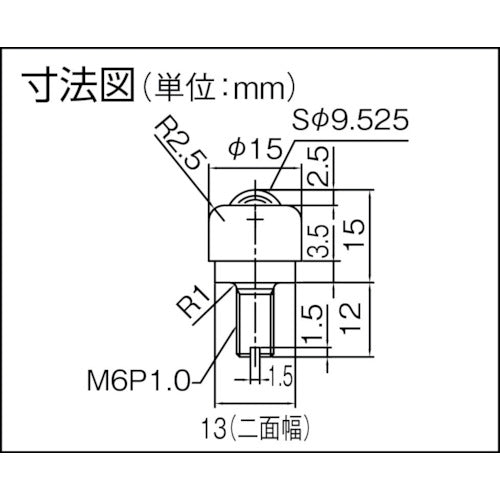 プレインベア　上向き・下向き兼用　ステンレス製　ＰＶ１０ＢＳ　PV10BS　1 個