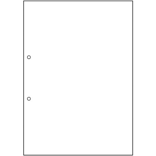 HISAGO 프린터 서표 A4 빈 종이 2 구멍 FSC2001 1 PK