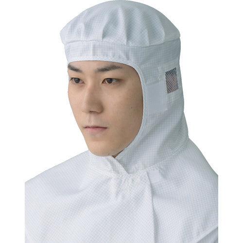 TriApex Cleanroom Hood Super Antistatic Hood FS433C M White FS433C-01-M 1 piece