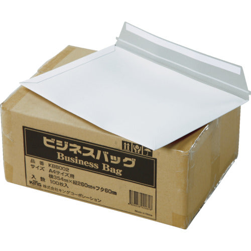 킹 코포 비즈니스 가방 A4 사이즈용(354×260) (100장입) KBB002 1 PK
