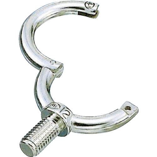 TRUSCO Stainless Steel Open Eye Bolt, Thread Diameter M8, TOIB-8M, 1 pc