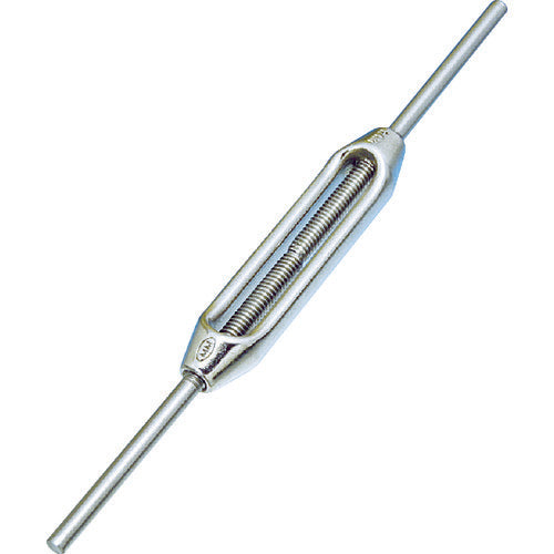 ＴＲＵＳＣＯ　ステン枠式ターンバックル両端ストレート規格Ｍ−３　TTB-3SS　1 個