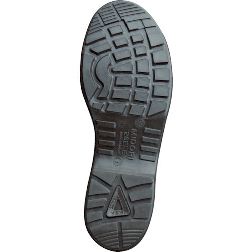 TRUSCO Comfortable Safety Short Shoes (One Foot) JIS Standard 24.0cm Right TMSS240R 1 pc