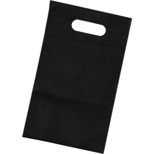 ＴＲＵＳＣＯ　不織布小判抜き手提げバッグ　Ｓ　１０枚入　ブラック　THKB-S-BK　1 袋