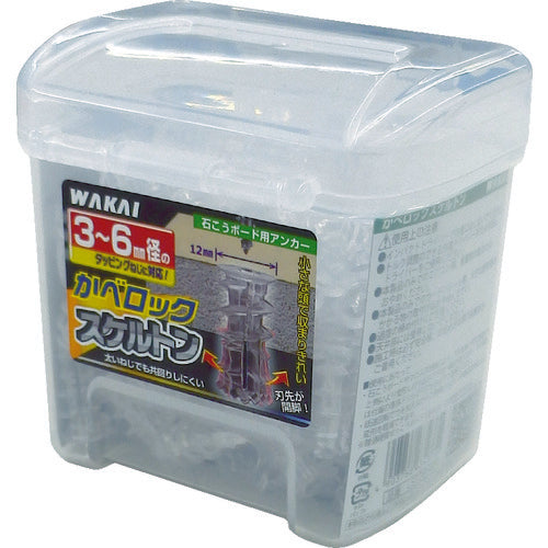 ＷＡＫＡＩ　かべロック　スケルトン　LST36HP　1 PK