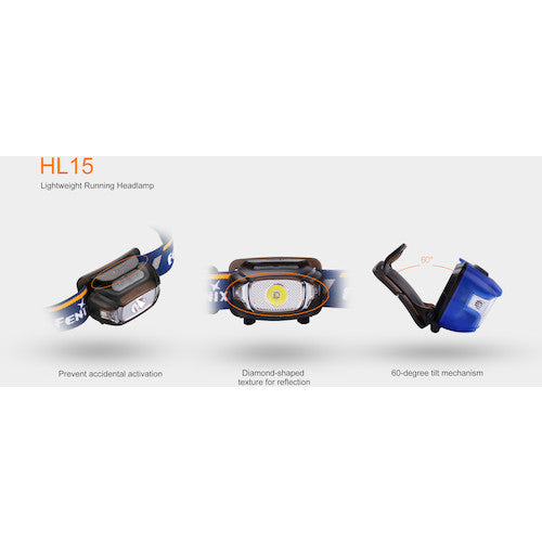 ＦＥＮＩＸ　ＬＥＤヘッドライト　ＨＬ１５　HL15BLUE　1 個