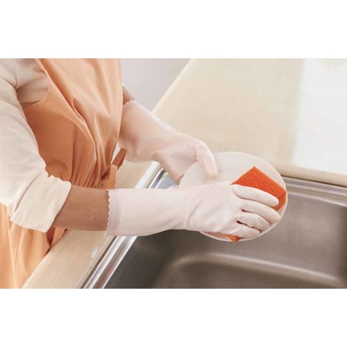 SHOWA [Sold out and discontinued] PVC gloves, Nice Hand Delicate, smooth touch, magenta, size M, NHDS-MMZ, 1 pair