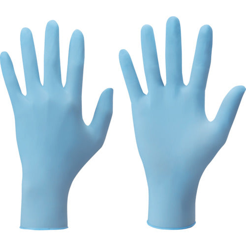 SHOWA Nitrile Rubber Disposable Gloves No. 886 Nitrist Tough Plus 100 pieces L size NO886-L 1 box