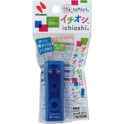 ニチバン　テープのり　ｔｅｎｏｒｉ（てのり）イチオシ　ブルー　ＴＮＴＥＩＢ　TN-TEIB　1 個
