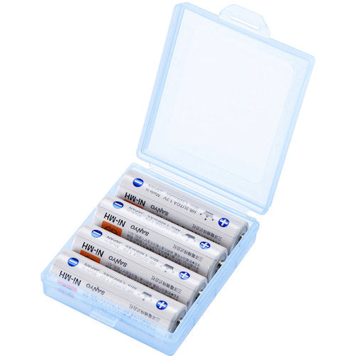 SANWA Battery Case (for AA) 2-pack DG-BT3BLN 1 S