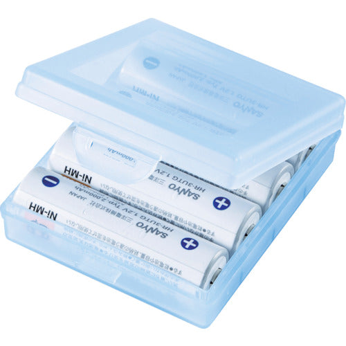 SANWA Battery Case (for AA) 2-pack DG-BT3BLN 1 S