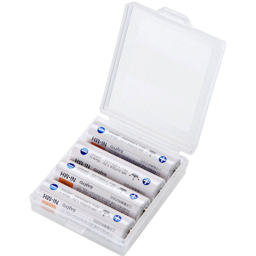 SANWA Battery Case (for AA) 2-pack DG-BT3CLN 1 S