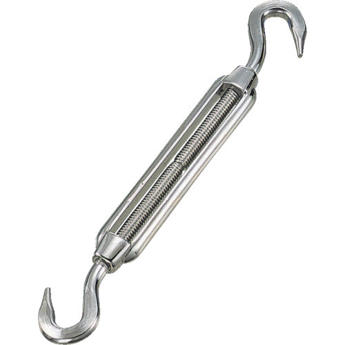 TRUSCO 스테인리스제 프레임식 턴버클 훅&amp;훅 타입 나사 직경 M20 (1개입) TTB-19H 1개