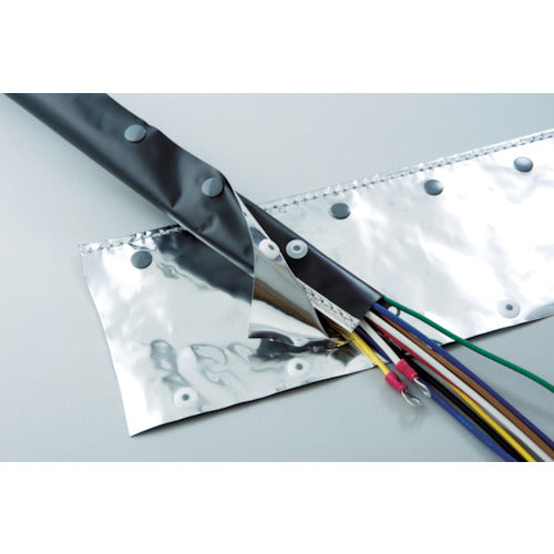 TRUSCO [Sold out and discontinued] TRUSCO electromagnetic shield bundling tube, hook type, 100Φ5m, OTF-100-5, 1 roll